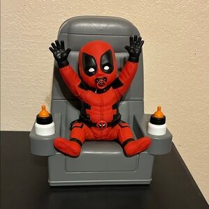 Deadpool Wolverine popcorn bucket baby memorabilia Marvel X-men